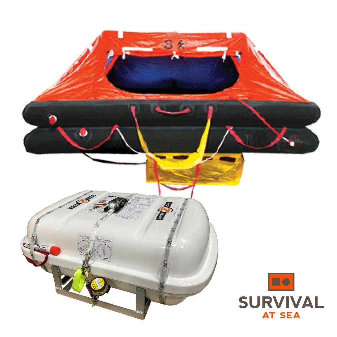 USCG / SOLAS (A/B) Approved Liferafts | Survival At Sea